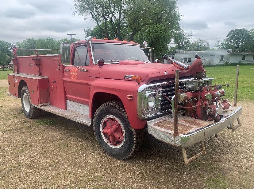 1972 Ford F-750 Super Duty Brush Truck (U0792) - Fenton Fire