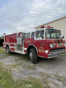 1989 Ford fire truck