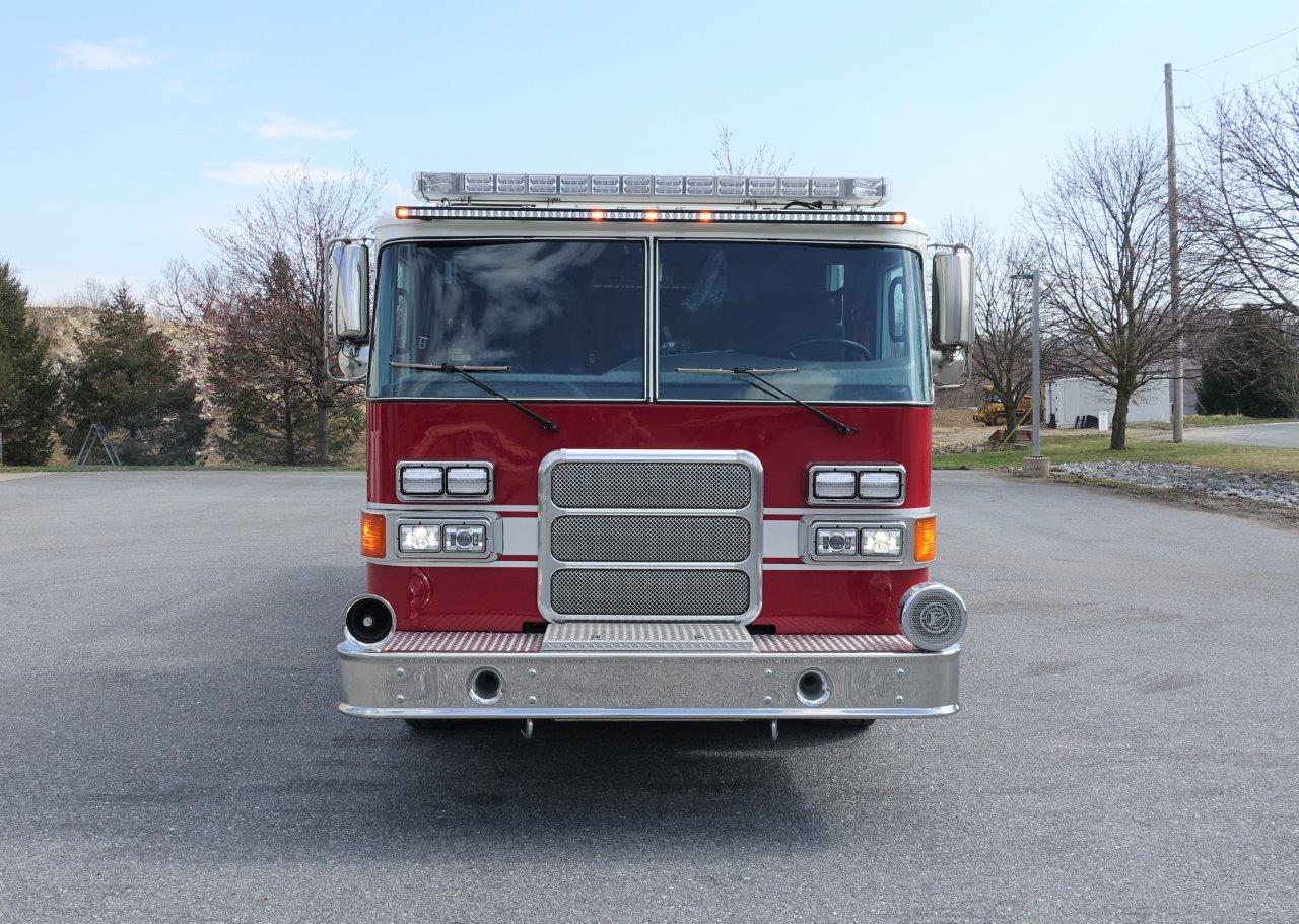 Fire Engine Red Hook & Eye - 3 rows - 2 1/4” Height - Porcelynne