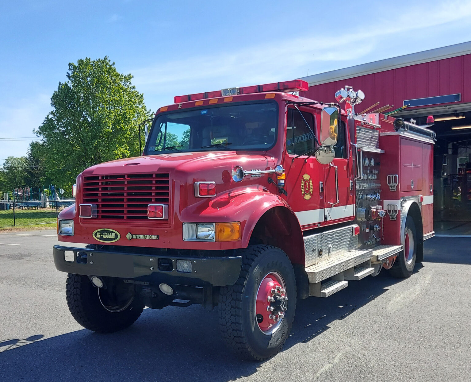 2001 International Urban Interface 4x4 Pumper 1000/500 (E4305) | Fenton ...